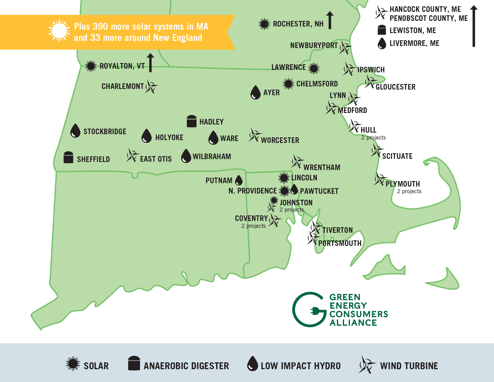 Green Energy Consumers green power resource map