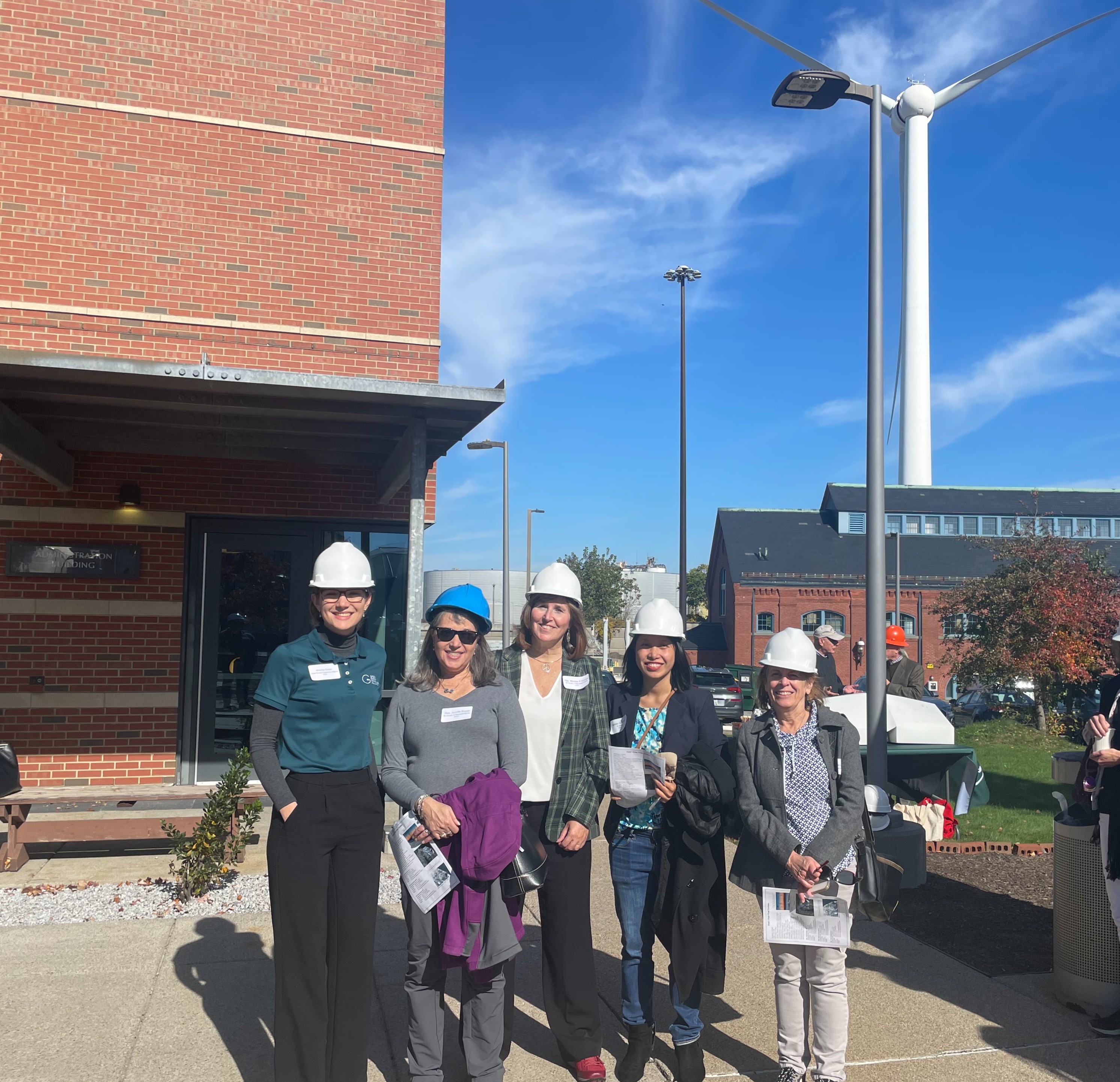 Amanda and RI Reps at Narragansett Bay Commission