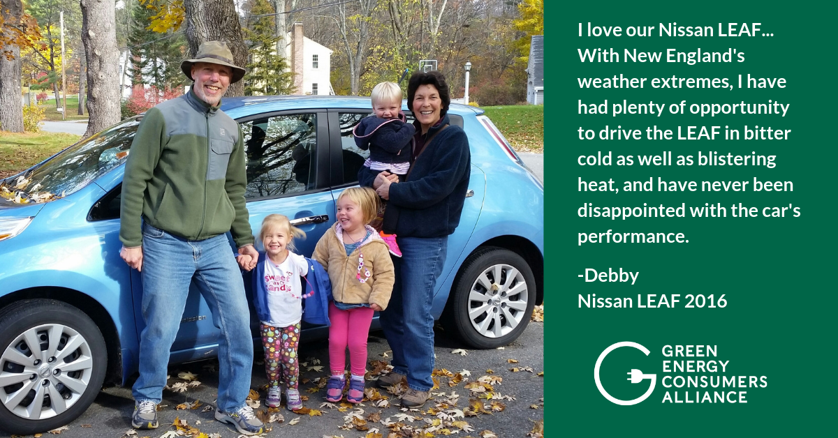 Debby Nissan LEAF testimonial
