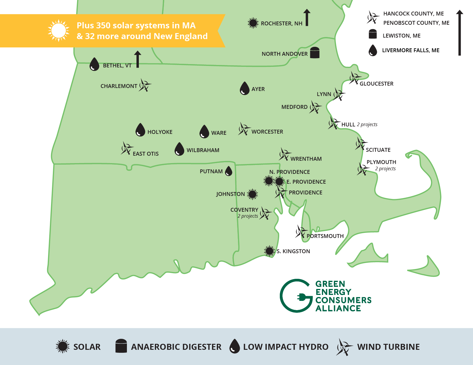 Green Energy Consumers green power resource map