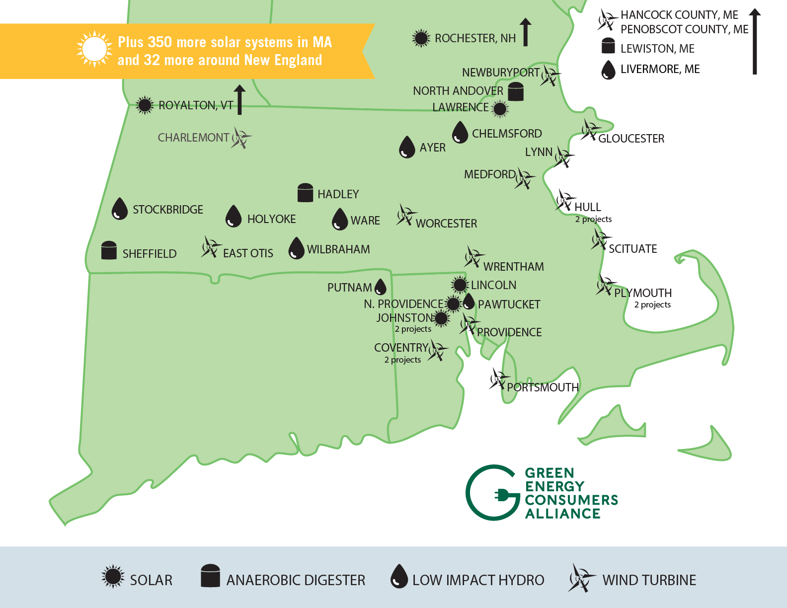 Green Energy Consumers green power resource map