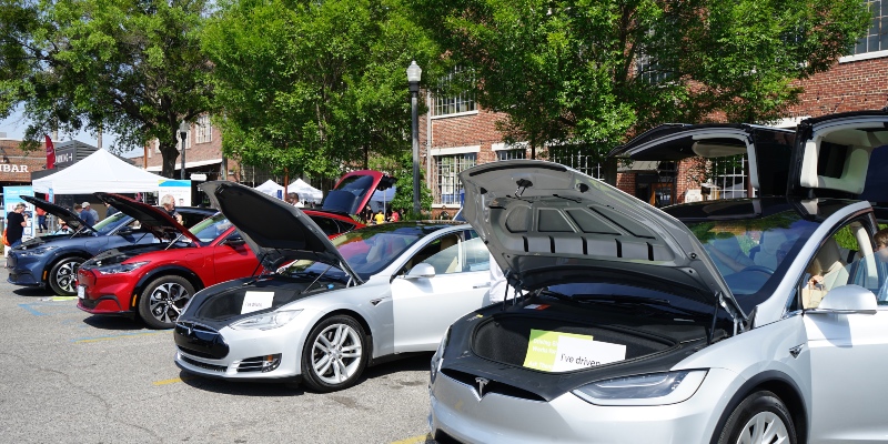 electric car showcase