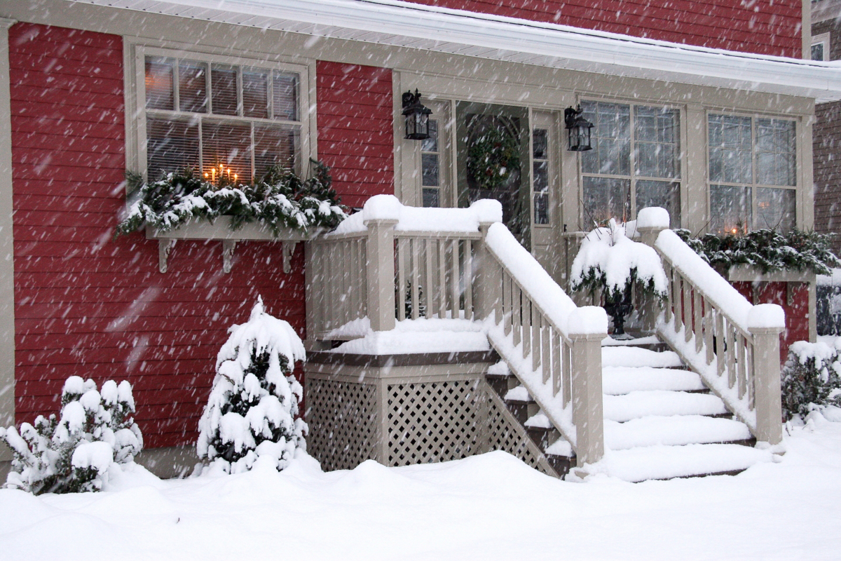 Heating oil service home winter