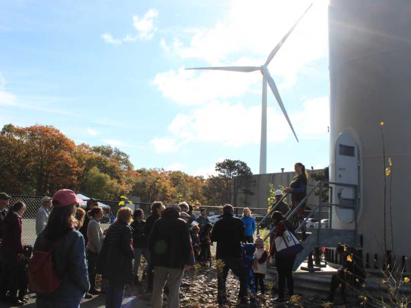 Gloucester wind turbine tour