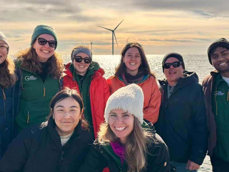 Staff on offshore wind tour (Southfork)
