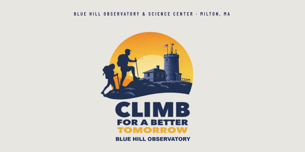 blue hill climb for a better tomorrow logo