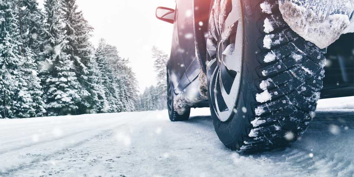 car in snow