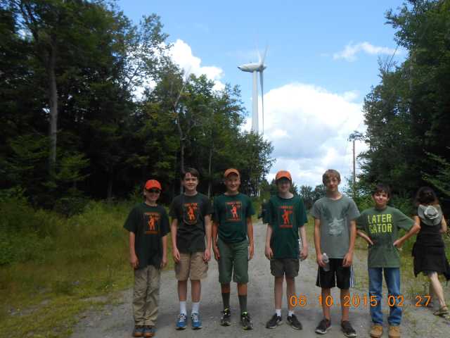 Wind at Berkshire East in Charlemont MA, Supported by our Green Power members