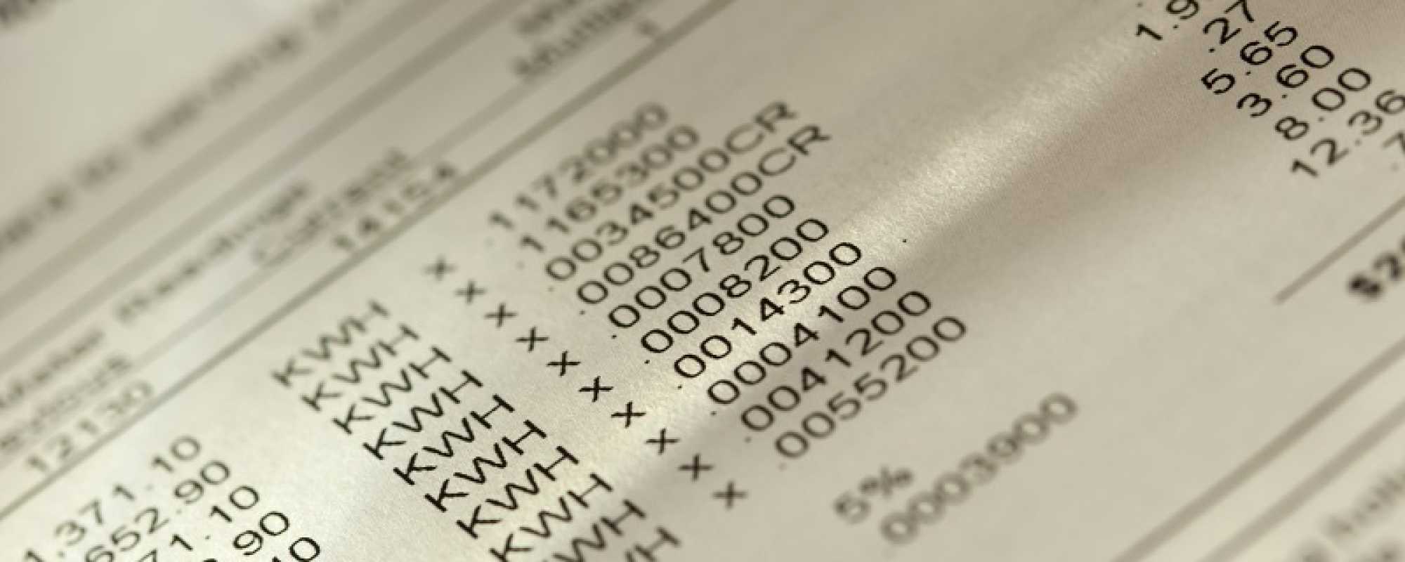 electric bill